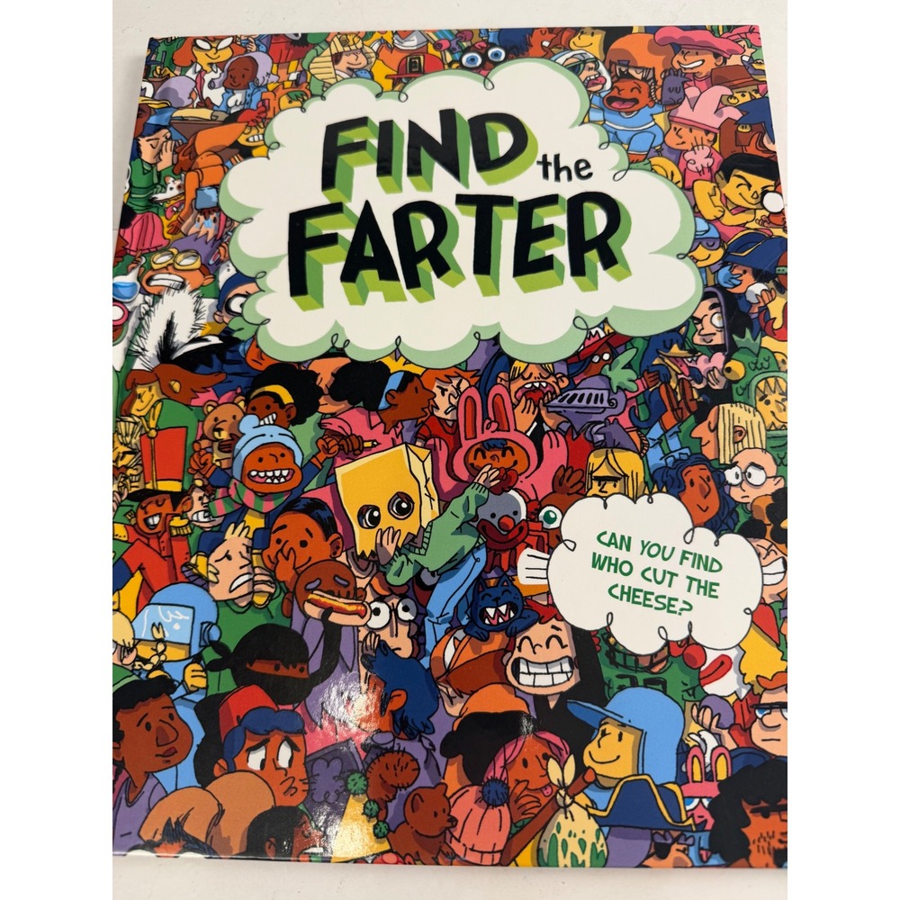 Find the Farter Search and Find Activity Book Sourcebooks Wonderland Hardcover